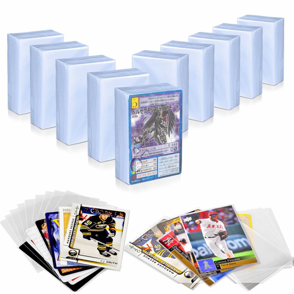 200 Pack Penny Card Sleeves Tr - مراجعة Card Penny Sleeve وسعره