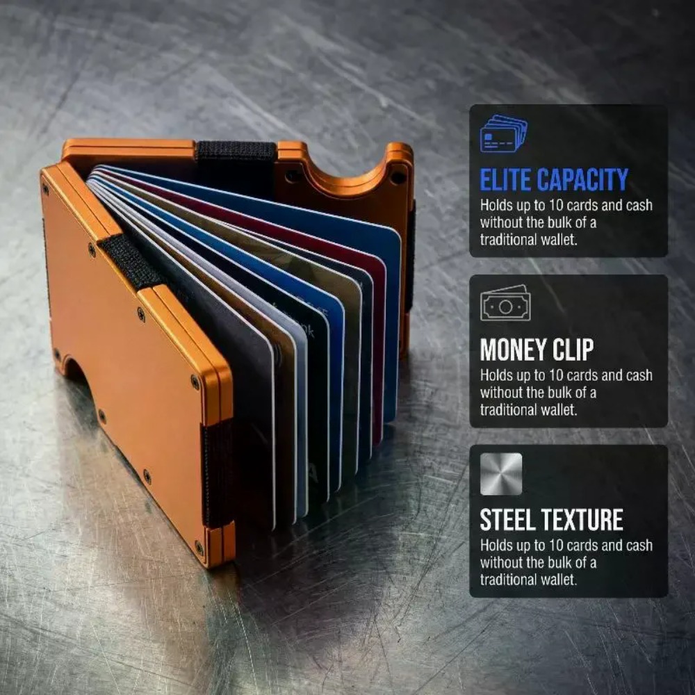 Aluminum Alloy Rfid Blocking C - مراجعة Card Top Loader وسعره