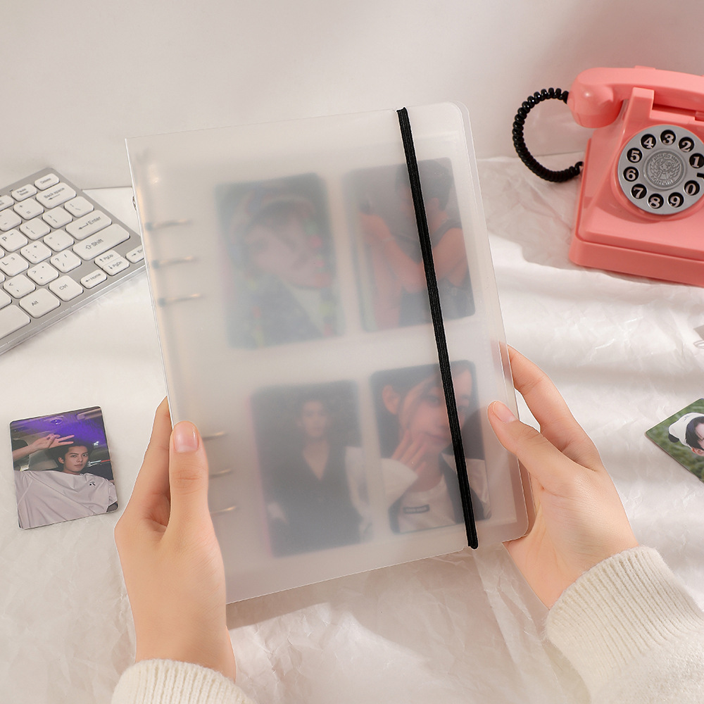 6Ring Binder Cover 4 Pocket Bi - مراجعة Trading Card Binder وسعره