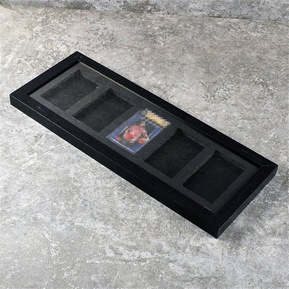 3-9 Grids Wooden Graded Sports - مراجعة Graded Card Display وسعره