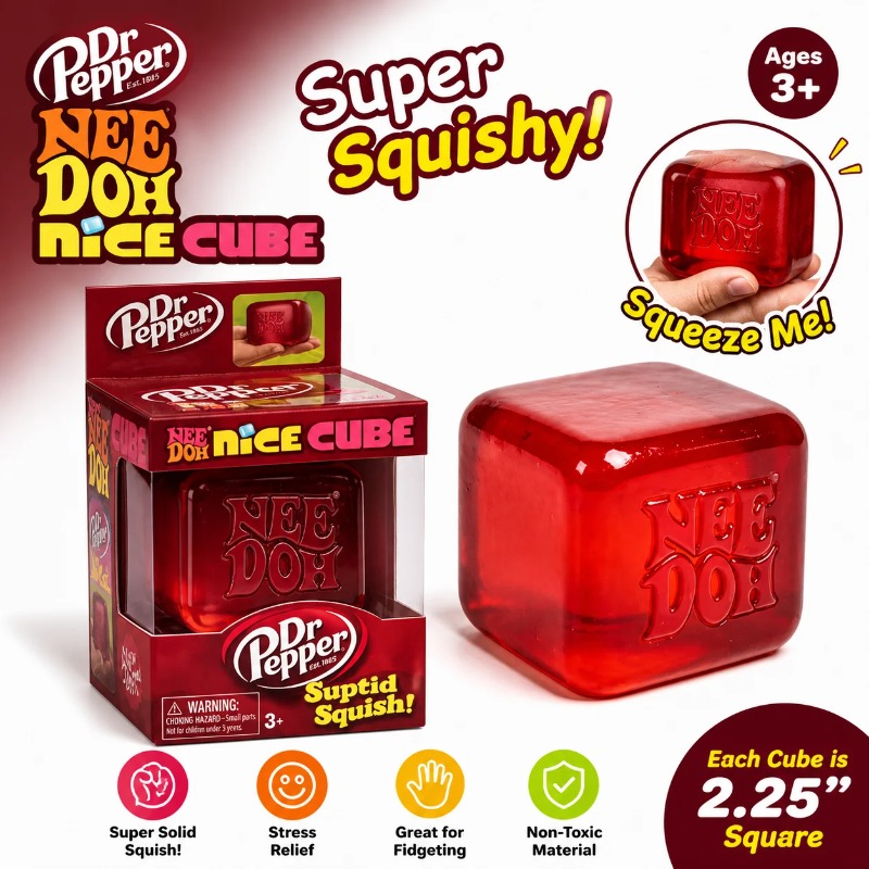Soft Cube Squishy Toy Stress R - مراجعة Fidget Cube Original وسعره