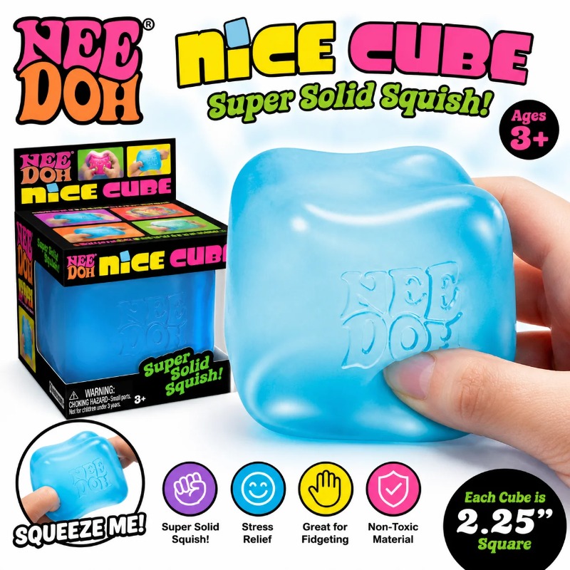 Soft Cube Squishy Toy Stress R - مراجعة Fidget Cube Original وسعره