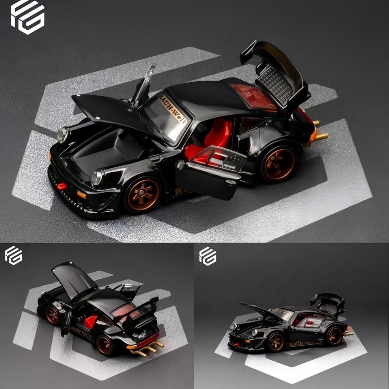 New FG 1:64 Porsche 911 RWB 93 - مراجعة Die Cast Car 1 64 وسعره