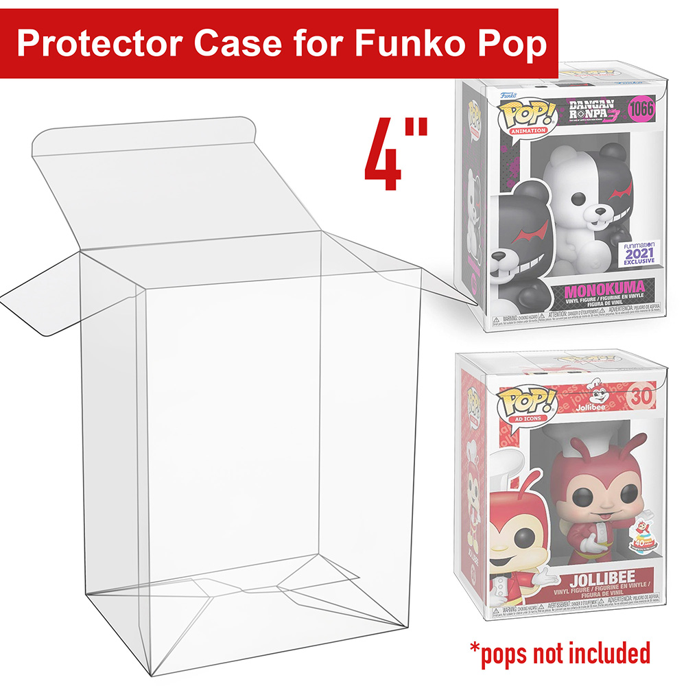 50PCS Clear Protective Box for - مراجعة Funko Pop Protector وسعره