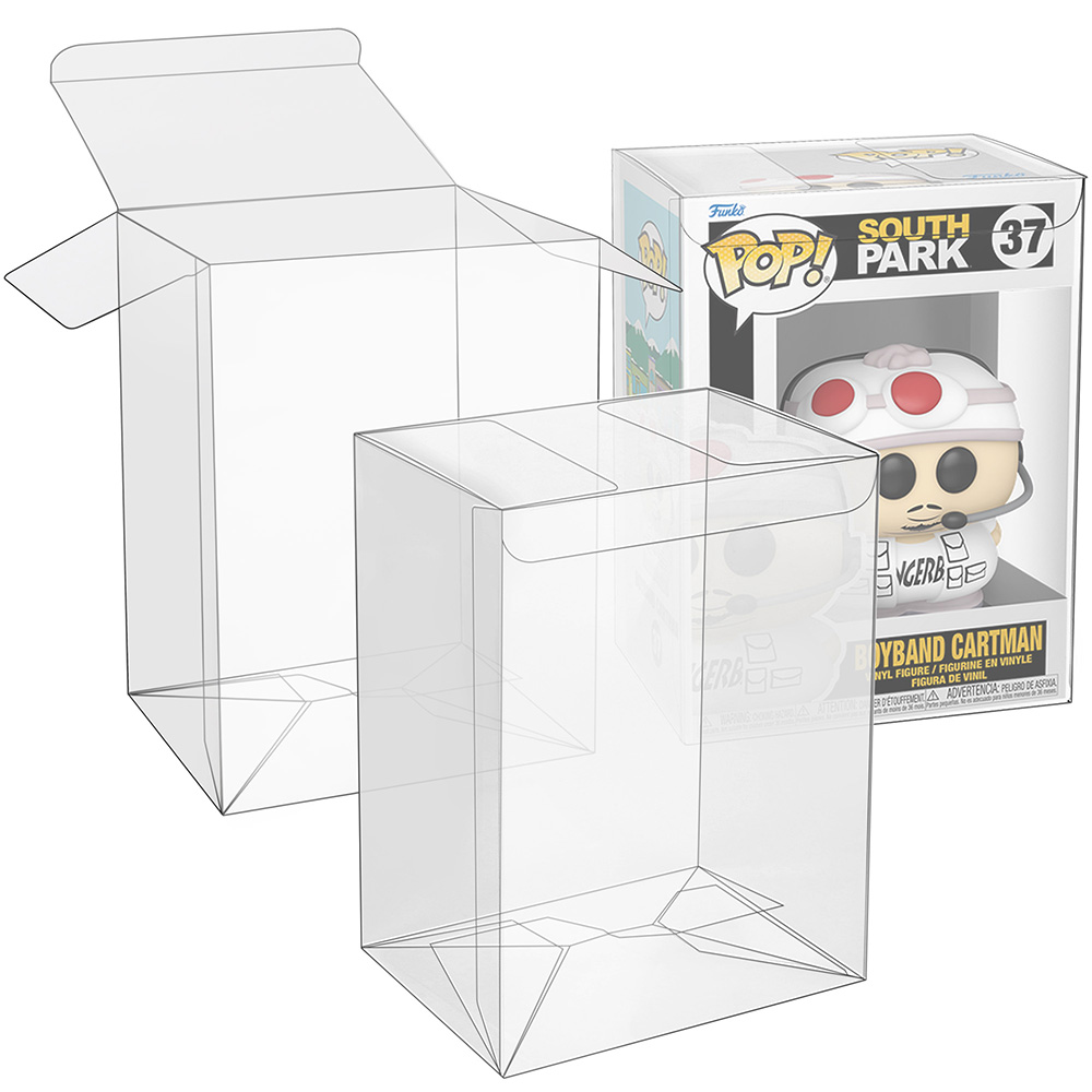 50PCS Clear Protective Box for - مراجعة Funko Pop Protector وسعره