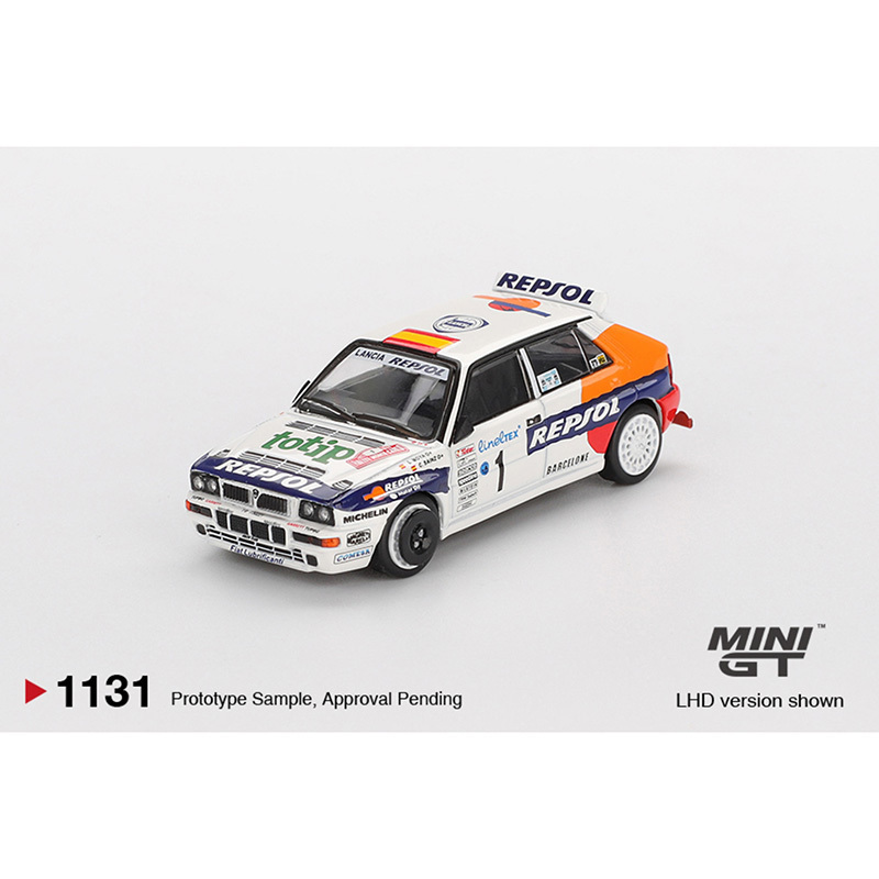 MINIGT 1131 1:64 Lancia Delta  - مراجعة Die Cast Car 1 64 وسعره