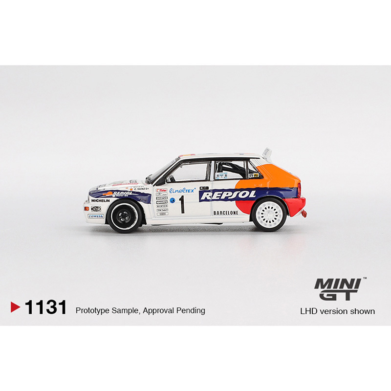 MINIGT 1131 1:64 Lancia Delta  - مراجعة Die Cast Car 1 64 وسعره