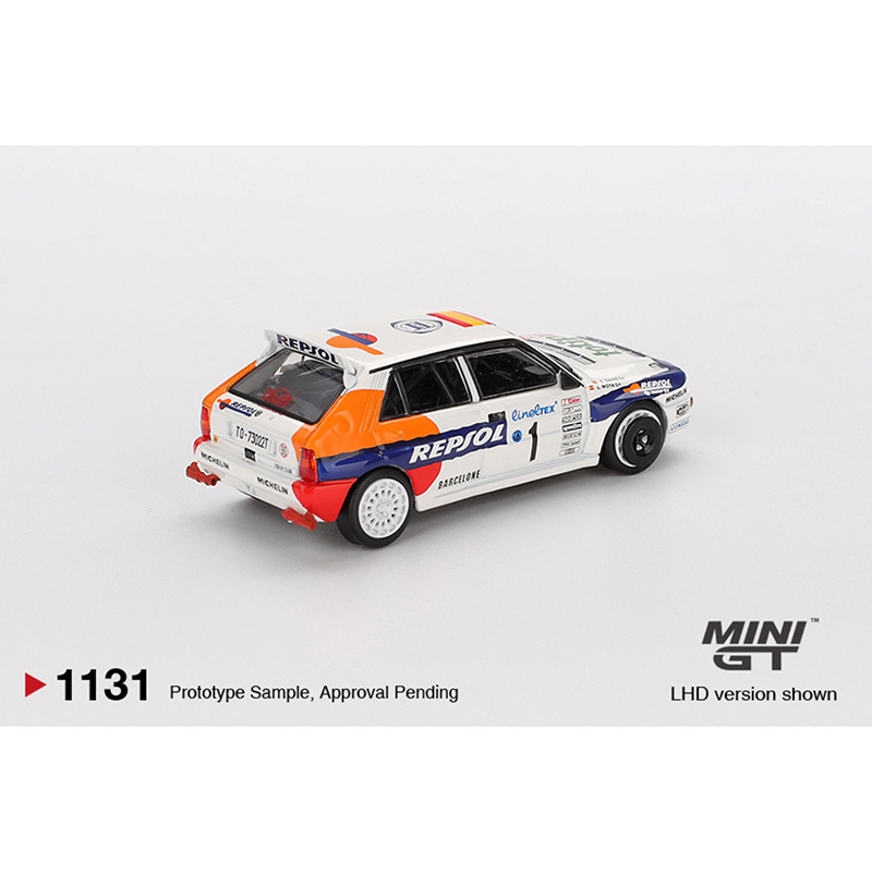 MINIGT 1131 1:64 Lancia Delta  - مراجعة Die Cast Car 1 64 وسعره