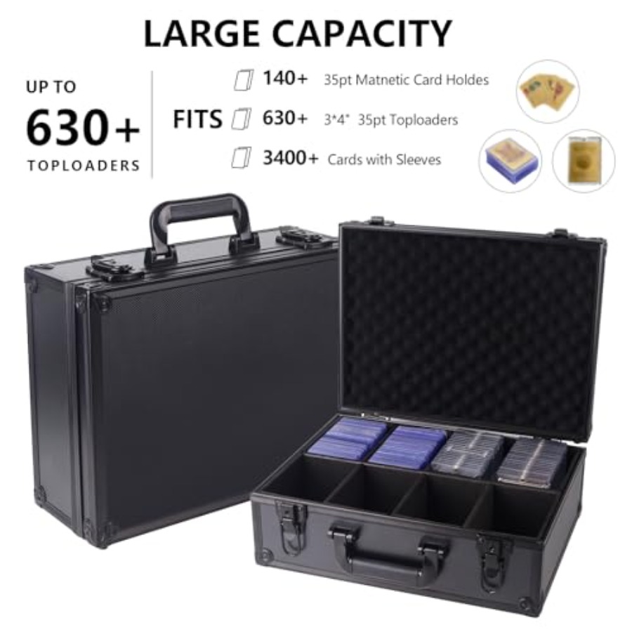 Toploader Storage Box Trading  - مراجعة Card Top Loader وسعره