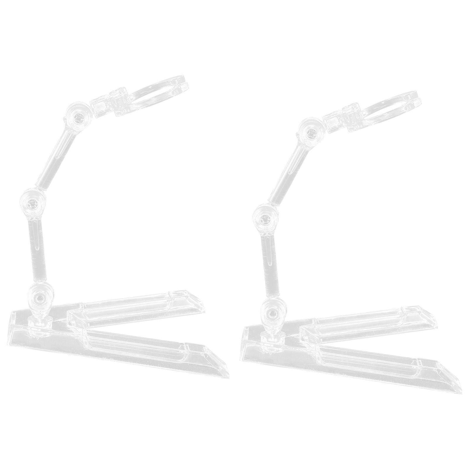 4Pcs Flat Bottom Plastic Figur - مراجعة Action Figure Stand وسعره