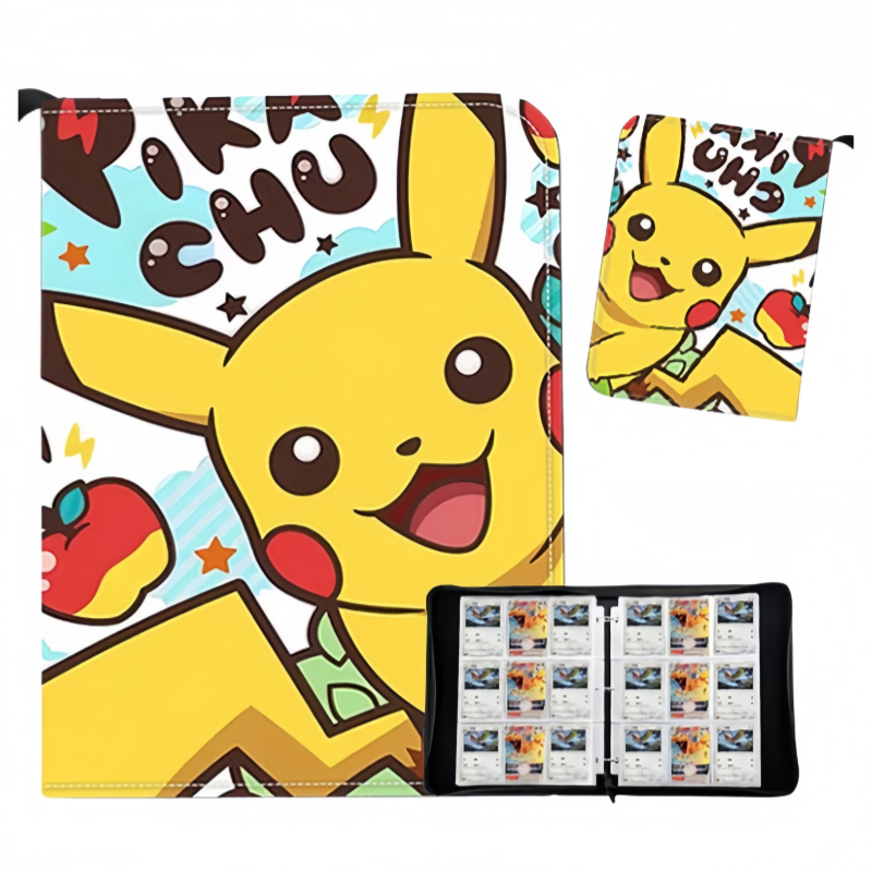 New 2026  Pikachu Card Binder  - مراجعة Trading Card Binder وسعره