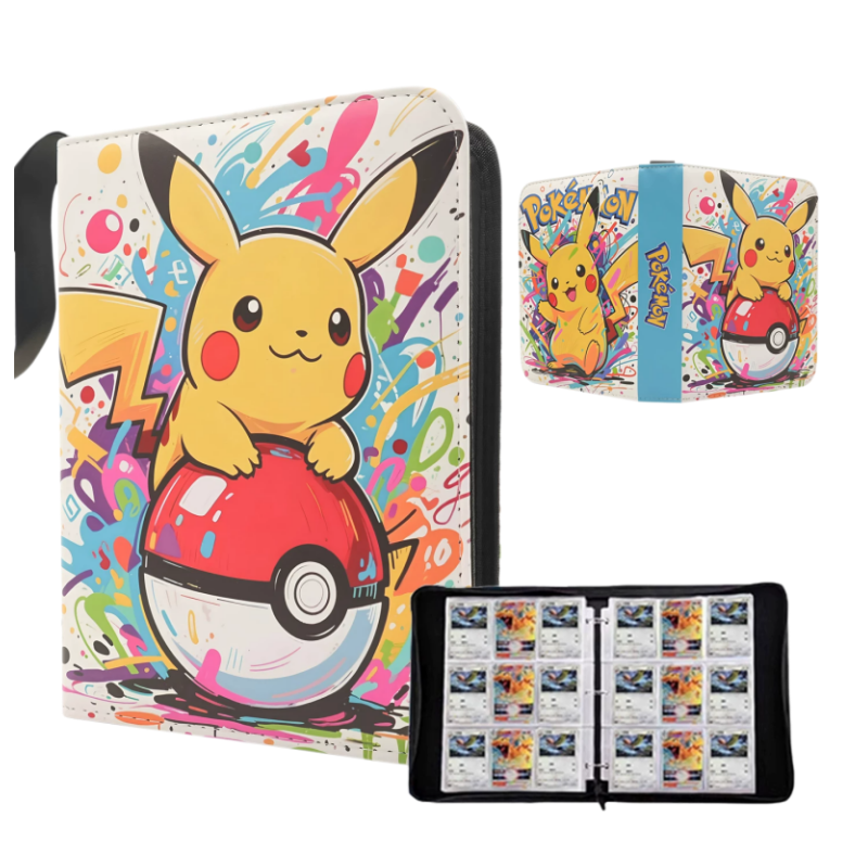 New 2026  Pikachu Card Binder  - مراجعة Trading Card Binder وسعره