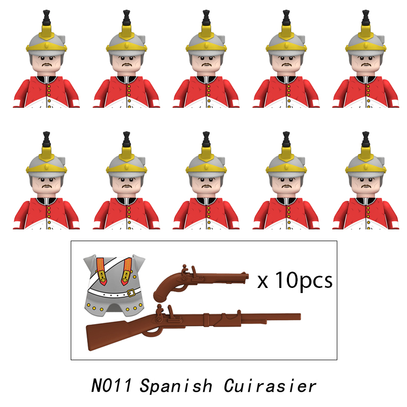 10pcs Napoleonic Wars Military - مراجعة Lego Minifigure Holder وسعره