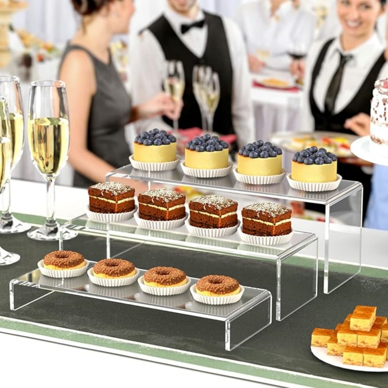 Acrylic Display Risers, 1 Sets - مراجعة Display Risers Set وسعره