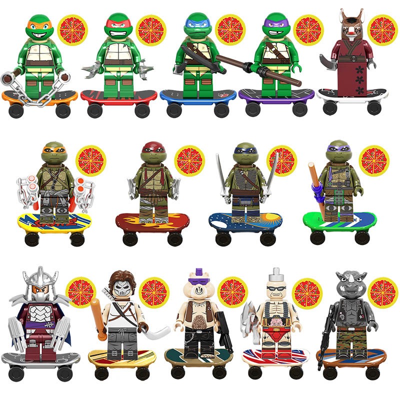 KDL831 cartoon series Teenage  - مراجعة Building Block Mini وسعره