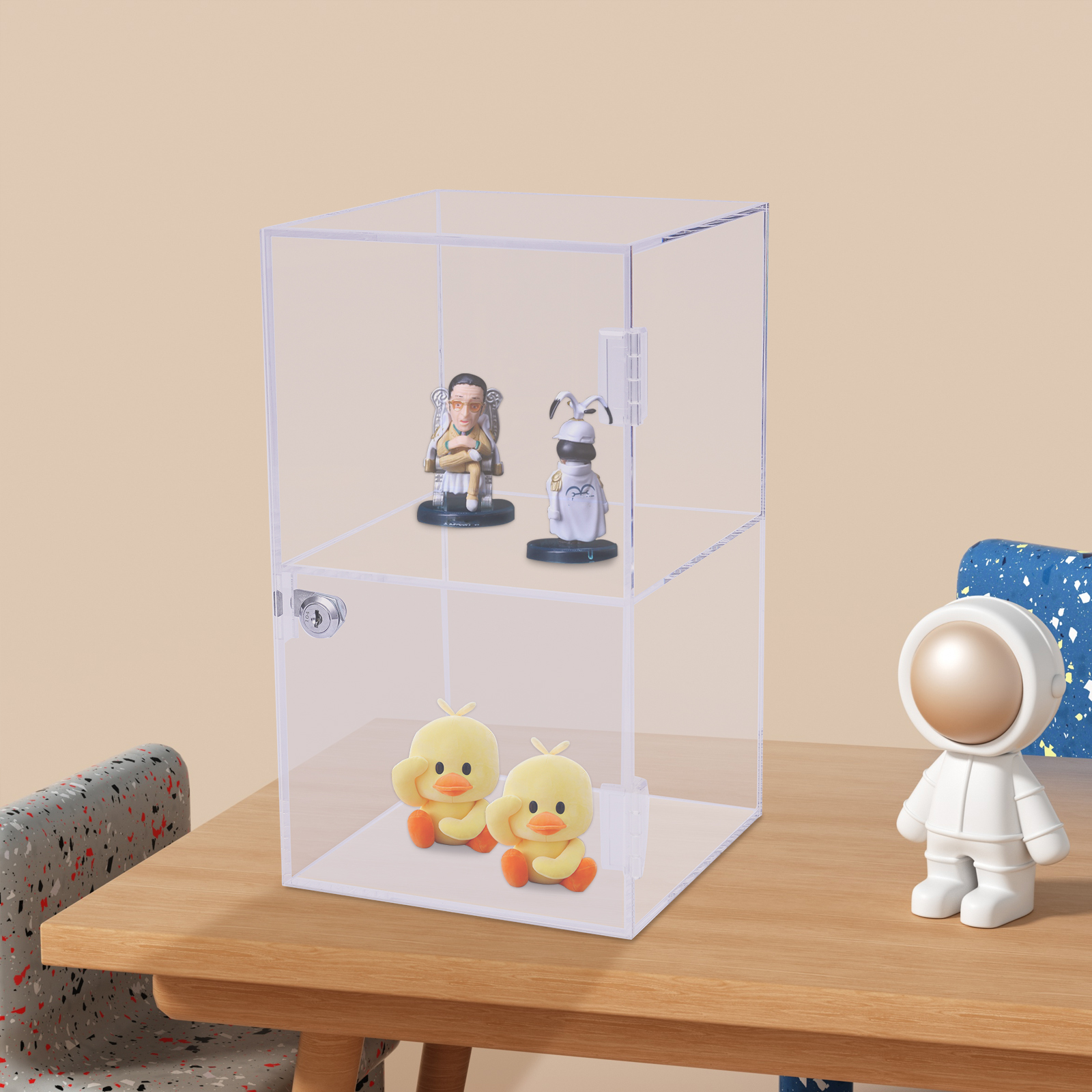 Transparent Acrylic 20x20x35cm - مراجعة Display Case Acrylic وسعره