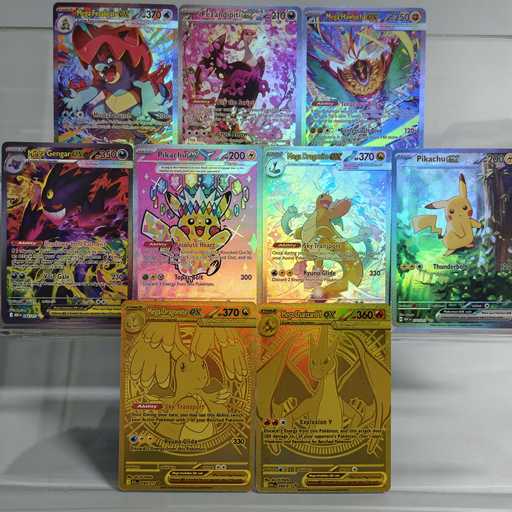 DIY Proxy PTCG English ASC Meg - مراجعة Pokemon Binder Card وسعره