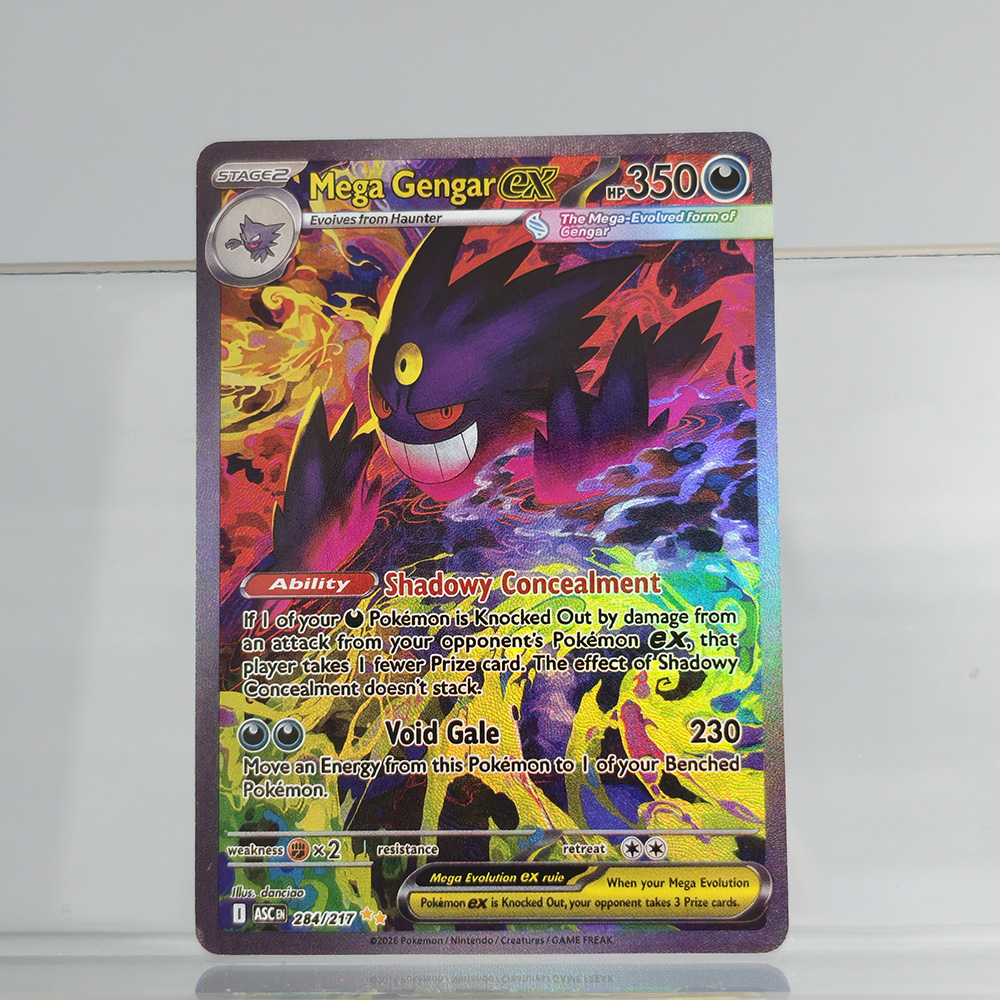 DIY Proxy PTCG English ASC Meg - مراجعة Pokemon Binder Card وسعره