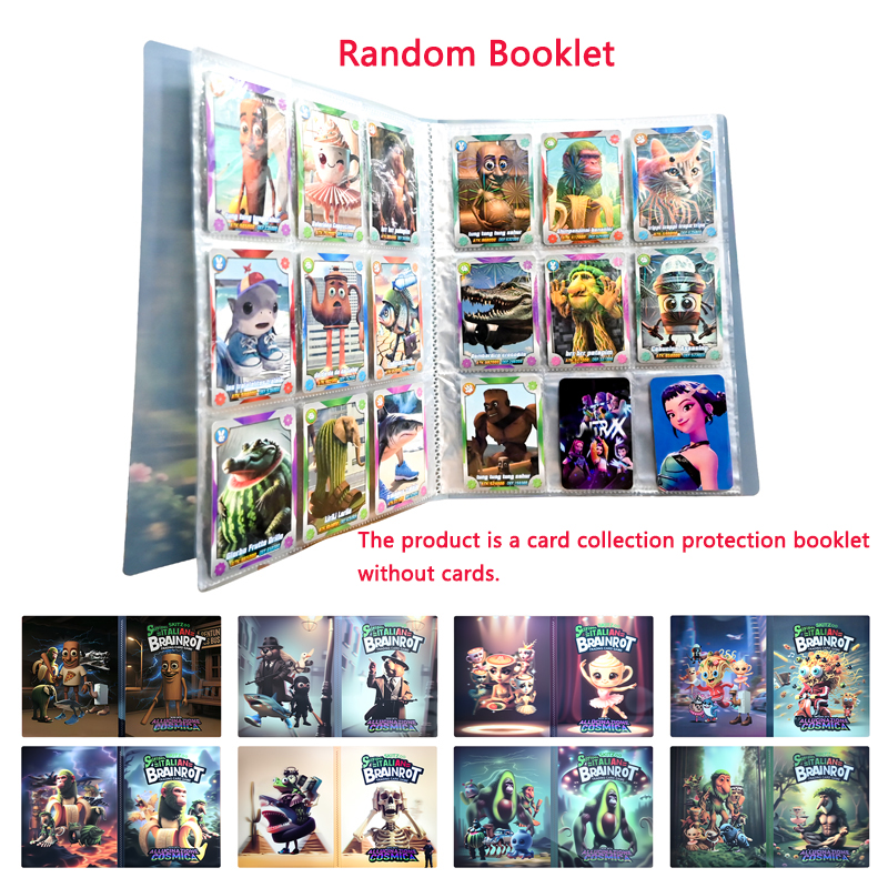 216 Pocket /set Italian Brainr - مراجعة Trading Card Binder وسعره