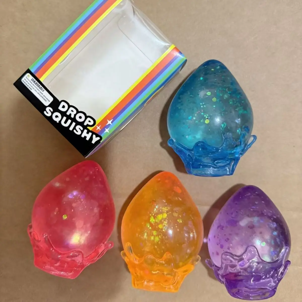 Needoh Water Droplet Shape Con - مراجعة Mystery Box Blind Bag وسعره
