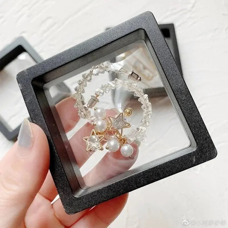 20Pcs Clearview 3D Floating Di - مراجعة Display Case Acrylic وسعره