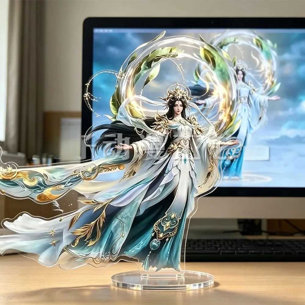 New Anime Wan Mei Shi Jie Acti - مراجعة Action Figure Stand وسعره