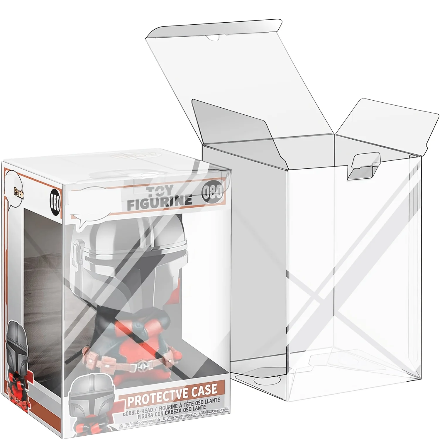 Clear Pop Display Case Compati - مراجعة Pop Display Shelf وسعره