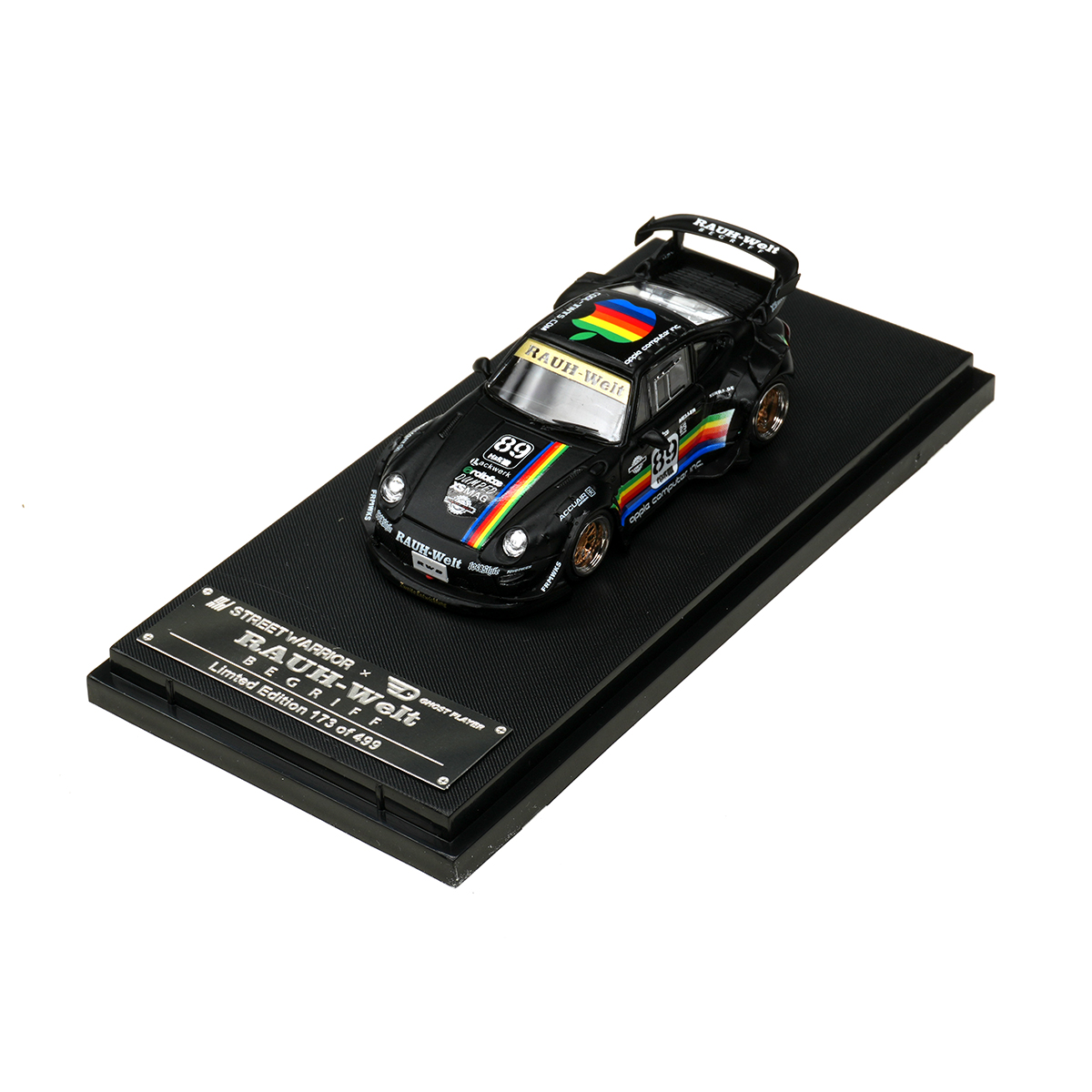SW In Stock 1:64 RWB 993 Black - مراجعة Die Cast Car 1 64 وسعره