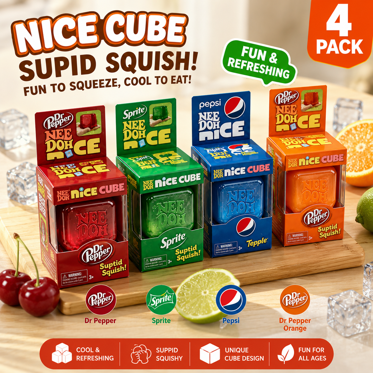 In Stock 2026 Needoh Squeeze S - مراجعة Fidget Cube Original وسعره