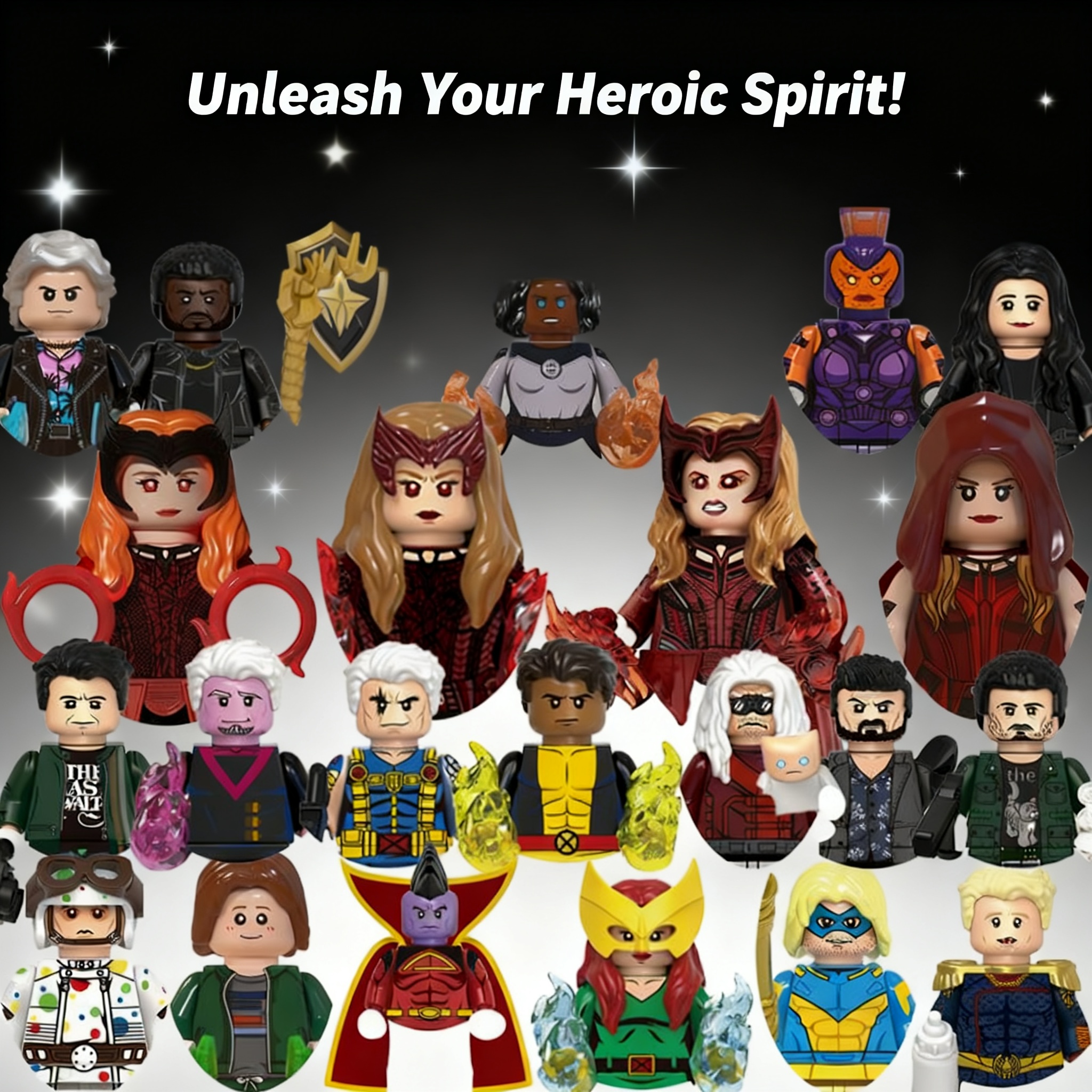 New Wanda Mini Action Figures  - مراجعة Building Block Mini وسعره