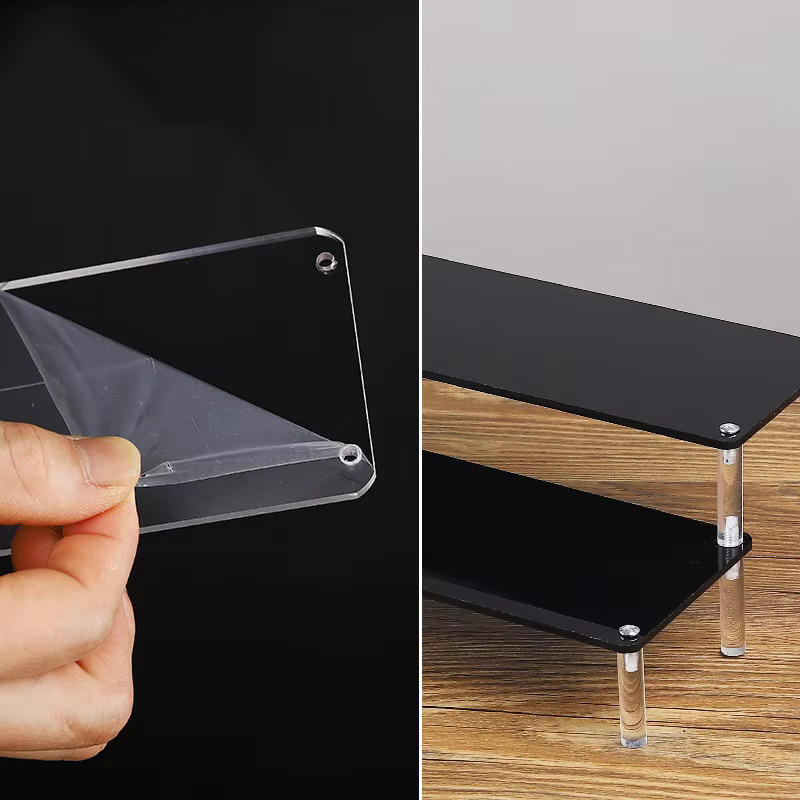 Black Acrylic Display Shelf St - مراجعة Pop Display Shelf وسعره