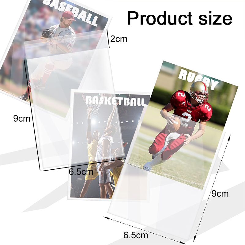 100/200pcs Card Sleeves 65x90m - مراجعة Card Penny Sleeve وسعره